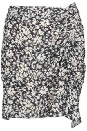 Isabel Marant Nederdel, Dame, Grå, S, Angelica Print Nederdel