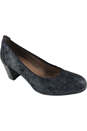 Hispanitas Sko, Dame, Sort, 37 EU, Elegante Step-Up Pumps