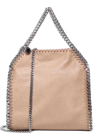 Stella McCartney Taske, Dame, , ONE SIZE, Bomuld, Shaggy Deer Vegansk Taske med Diamantkæde