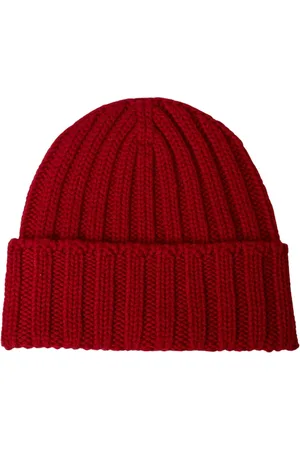 Another Aspect Tilbehør, Herre, Rød, ONE SIZE, Uld, Beanies
