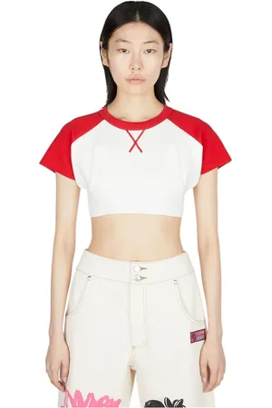 MERYLL ROGGE Top, Dame, Hvid, S, Bomuld, Tops
