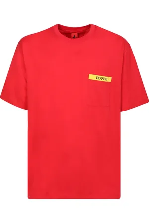 FERRARI Top, Herre, Rød, S, Bomuld, T-shirts