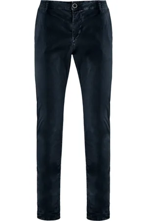 Bomboogie Bukser, Herre, Blå, W38, Bomuld, Slim Fit Chino Bukser