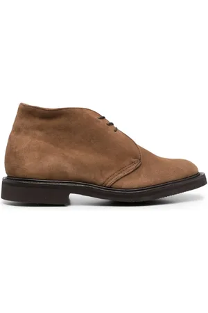 TRICKERS Sko, Herre, Brun, 42 EU, Uld, Dainite Sole Eco Buck Sko