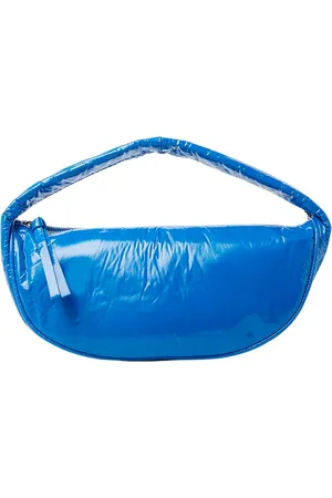 By Far Taske, Dame, Blå, ONE SIZE, Polyester, Håndtaske med glansfinish