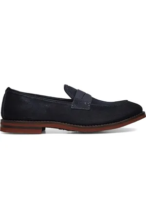 Fabi Sko, Herre, Blå, 43 EU, Læder, Loafers
