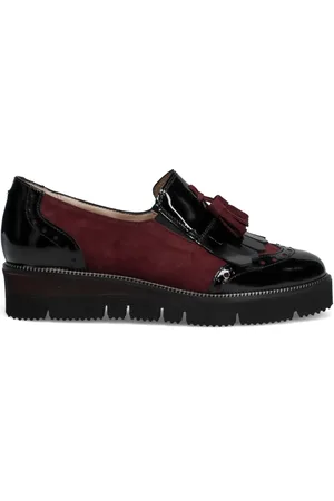 SANGIORGIO Sko, Dame, Flerfarvet, 39 EU, Uld, Slip-On Sneakers med Frynser i Flere Farver