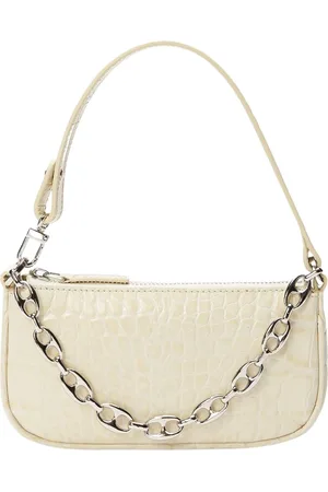 By Far Taske, Dame, , ONE SIZE, Uld, Mini Rachel Krokodilleskind Skuldertaske