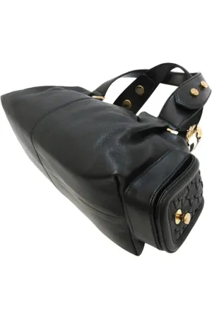 Bvlgari Pre-owned, Dame, Sort, ONE SIZE, Læder, Pre-owned læder håndtasker