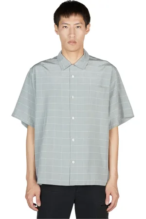 UNDERCOVER Skjorte, Herre, Grå, 2XL, Uld, Bluser
