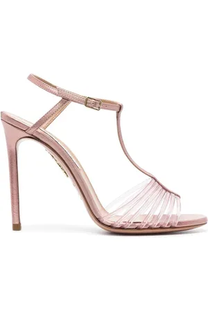 Aquazzura Sko, Dame, Lyserød, 39 EU, Læder, Sandaler