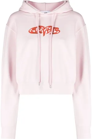 AMBUSH Sweathshirts & Hoodies, Dame, Lyserød, M, Uld, Lilla Sne Valia Baby Hoodie