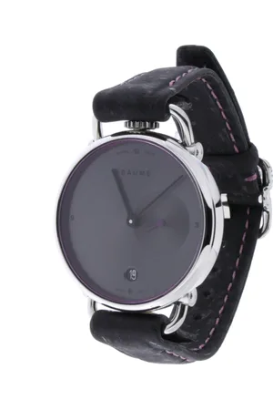 Baume et Mercier Tilbehør, Dame, Sort, ONE SIZE, Kvartsur - M0A10604 - Sort skive