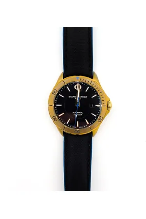 Baume et Mercier Tilbehør, Herre, Sort, ONE SIZE, Læder, Mand - M0A10500 - Clifton Club Automatisk ur