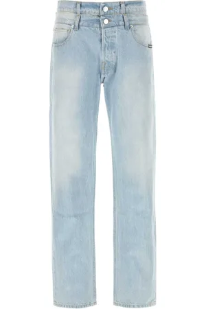 VTMNTS Jeans, Herre, Blå, W31, Denim, Lysblå denim jeans - Klassisk pasform