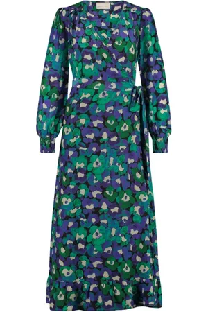 Fabienne Chapot Kjole, Dame, Blå, XS, Natalia dress