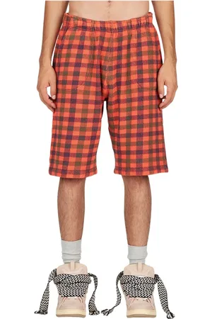 ERL Shorts, Herre, , L, Bomuld, Ternet Fleece Bermuda Shorts
