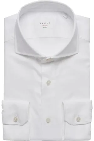 Xacus Skjorte, Herre, Hvid, S, Casual Bluser