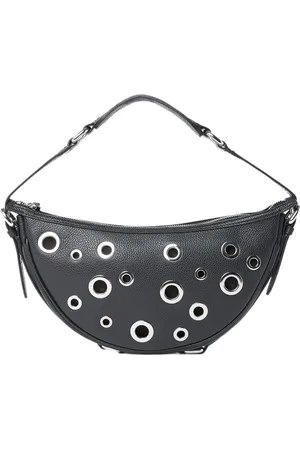 By Far Taske, Dame, Sort, ONE SIZE, Uld, Lille Læder Eyelet Skuldertaske