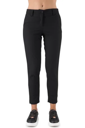 White Sand Bukser, Dame, Sort, M, Uld, Audrei Chino Bukser