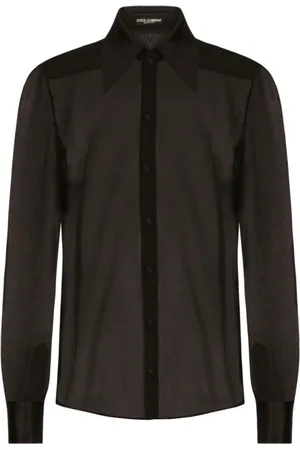 Dolce & Gabbana Bluser & Skjorter, Dame, Sort, M, Uld, N0000 Skjorte
