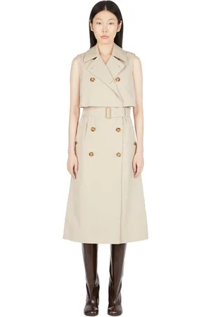 Burberry Frakke, Dame, , 2XS, Bomuld, Mona Kjole - Skræddersyet Stil