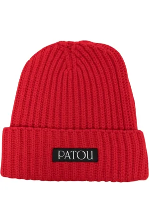 Patou Tilbehør, Dame, Rød, ONE SIZE, Uld, Beanie