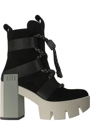 united nude Sko, Dame, Sort, 38 EU, Læder, Sort Grip Damesko
