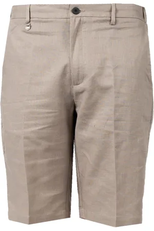 Antony Morato Shorts, Herre, , L, Linned, Enkle Linnedshorts med Lynlås og Knap