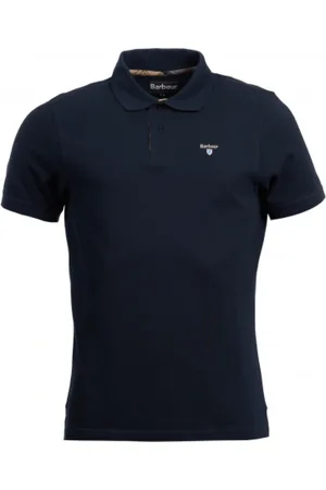 Barbour Top, Herre, Blå, M, Bomuld, Polo Bluser