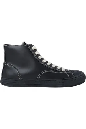 MIHARA YASUHIRO Sko, Herre, Sort, 45 EU, Høje Top Sneakers