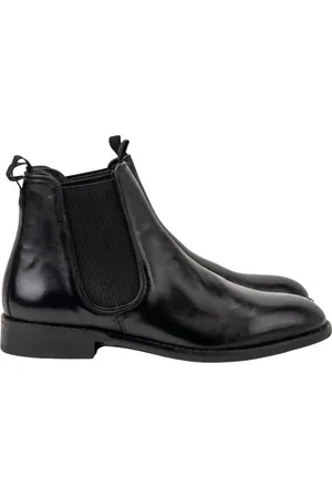 Hudson Sko, Herre, Sort, 43 EU, Læder, Chelsea Støvler - Bota Madden
