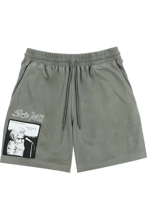 Pleasures Shorts, Herre, Sort, S, Bomuld, Bomuldsshorts med sidelommer og elastisk talje