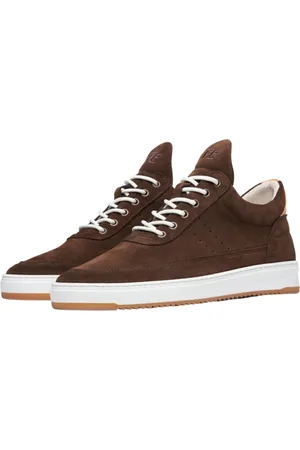 Filling pieces Sko, Herre, Brun, 41 EU, Brun Low Top Camino Sneakers