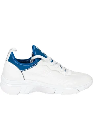 Bikkembergs Sko, Herre, Hvid, 43 EU, Uld, Slip-on Sneakers med elastisk overdel