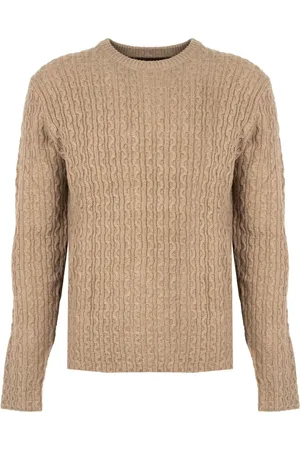 Pepe Jeans Strik, Herre, , 2XL, Uld, Enkel Striktrøje med Dekorativt Mønster