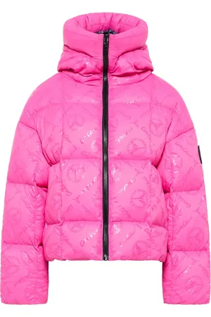 Carlo Colucci Jakke, Dame, Lyserød, 2XL, Foret Oversize Jakke Deane