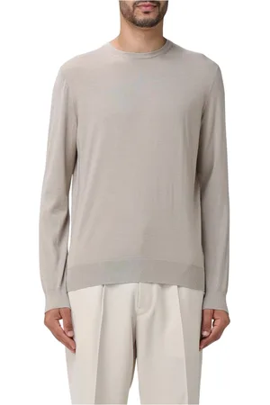 Ermenegildo Zegna Strik, Herre, , 2XL, Cashmere, Cashmere og Silke Turtleneck