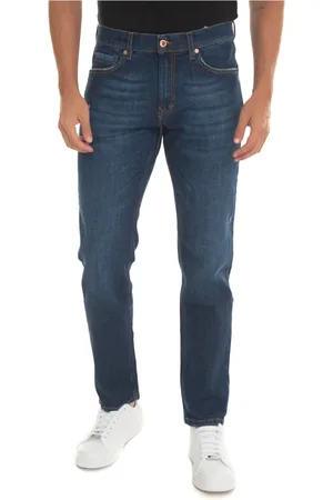 HARMONT&BLAINE Jeans, Herre, Blå, W40, Denim, Sten Vasket Denim Jeans