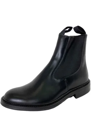TRICKERS Sko, Herre, Sort, 45 EU, Læder, Klassisk Læderstøvle