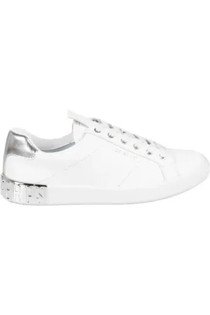 Bikkembergs Sko, Dame, Hvid, 37 EU, Læder, Snøresneakers med logo sål