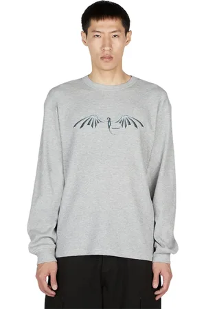 Rassvet Sweathshirts & Hoodies, Herre, Grå, L, Bomuld, Dragesweater - Crewneck Lange Ærmer