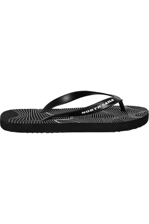North Sails Sko, Dame, Sort, 41 EU, Behagelige Slip-On Sandaler med Præget Brandnavn