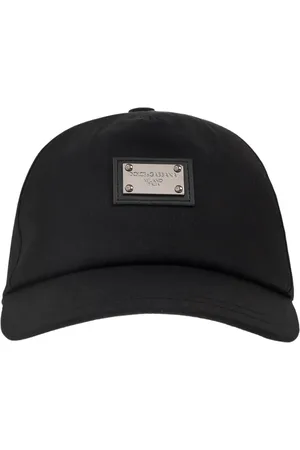 Dolce & Gabbana Tilbehør, unisex, Sort, S, Bomuld, Baseballkasket med logo