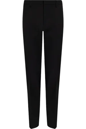 Lanvin Bukser, Herre, Sort, XL, Uld, Uldbukser