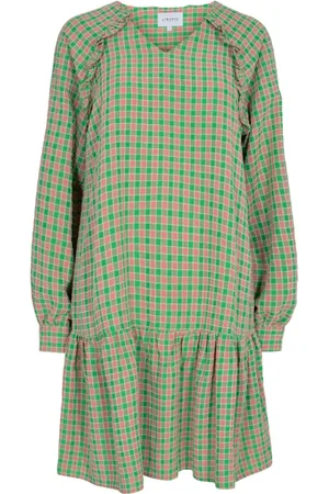 Liberté Kjole, Dame, Grøn, 2XL, Polyester, Dag kjole