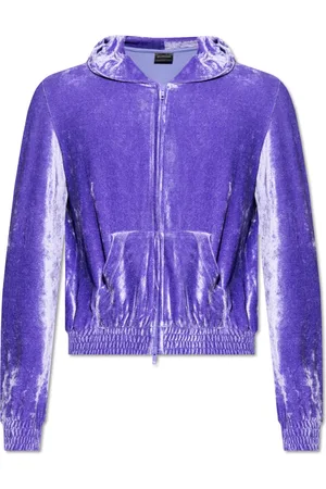 Balenciaga Sweathshirts & Hoodies, Herre, Lilla, M, Uld, Sweatshirts Hoodies