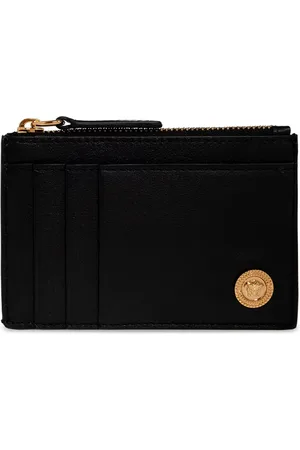 VERSACE Tilbehør, Herre, Sort, ONE SIZE, Læder, Kortholder