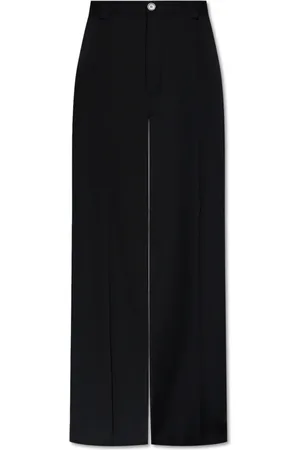 Balenciaga Bukser, Dame, Sort, 2XS, Uld, Uldbukser