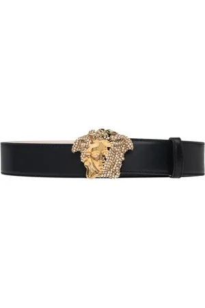 VERSACE Tilbehør, Herre, Sort, 90 CM, Uld, Bælte